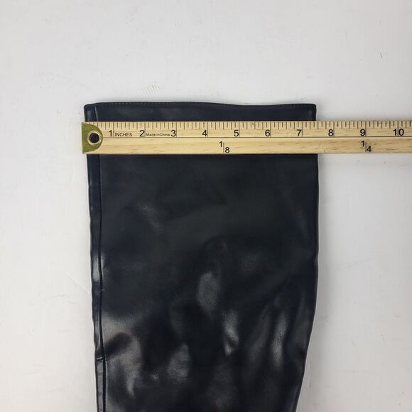 Nine West Women's Zip Up Knee High Fashion Boots Black Size 7.5M - Picture 5 of 16